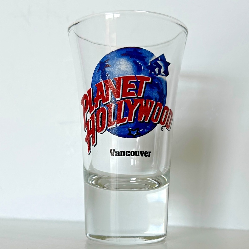 Planet Hollywood Vancouver Canada Collectible Shot Glass Barware Souvenir‎